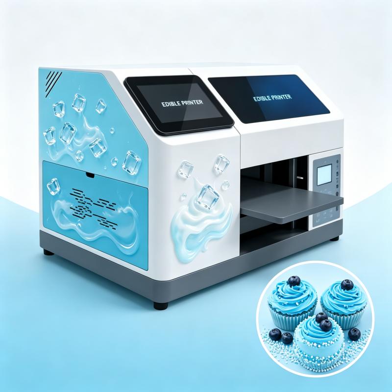Commercial Digital Printing Machine - デジタルケーキプリンターマシン 食用インク フルカラー画像印刷 カスタムケーキデコレーション 商業ベーカリー