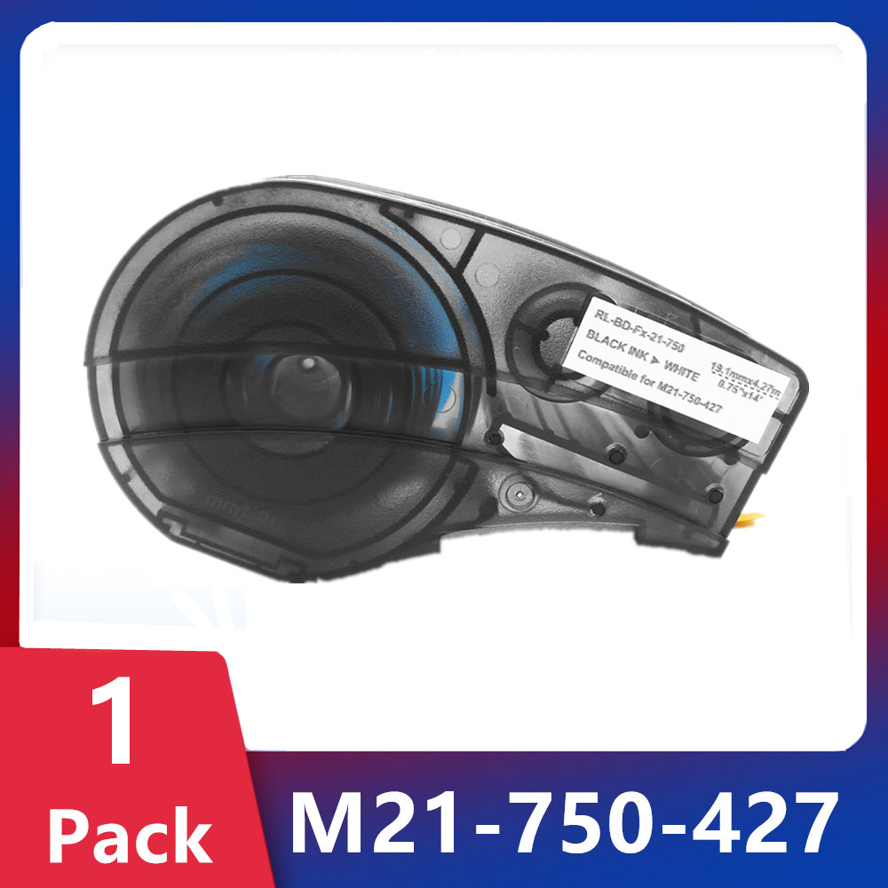 Heat Transfer Vinyl Roll - Bmp21 plusハンドヘルドラベルプリンター、セルフラミネートビニール、brady m21 750および427、1pk M21-750-427、0.75 inと互換性があります