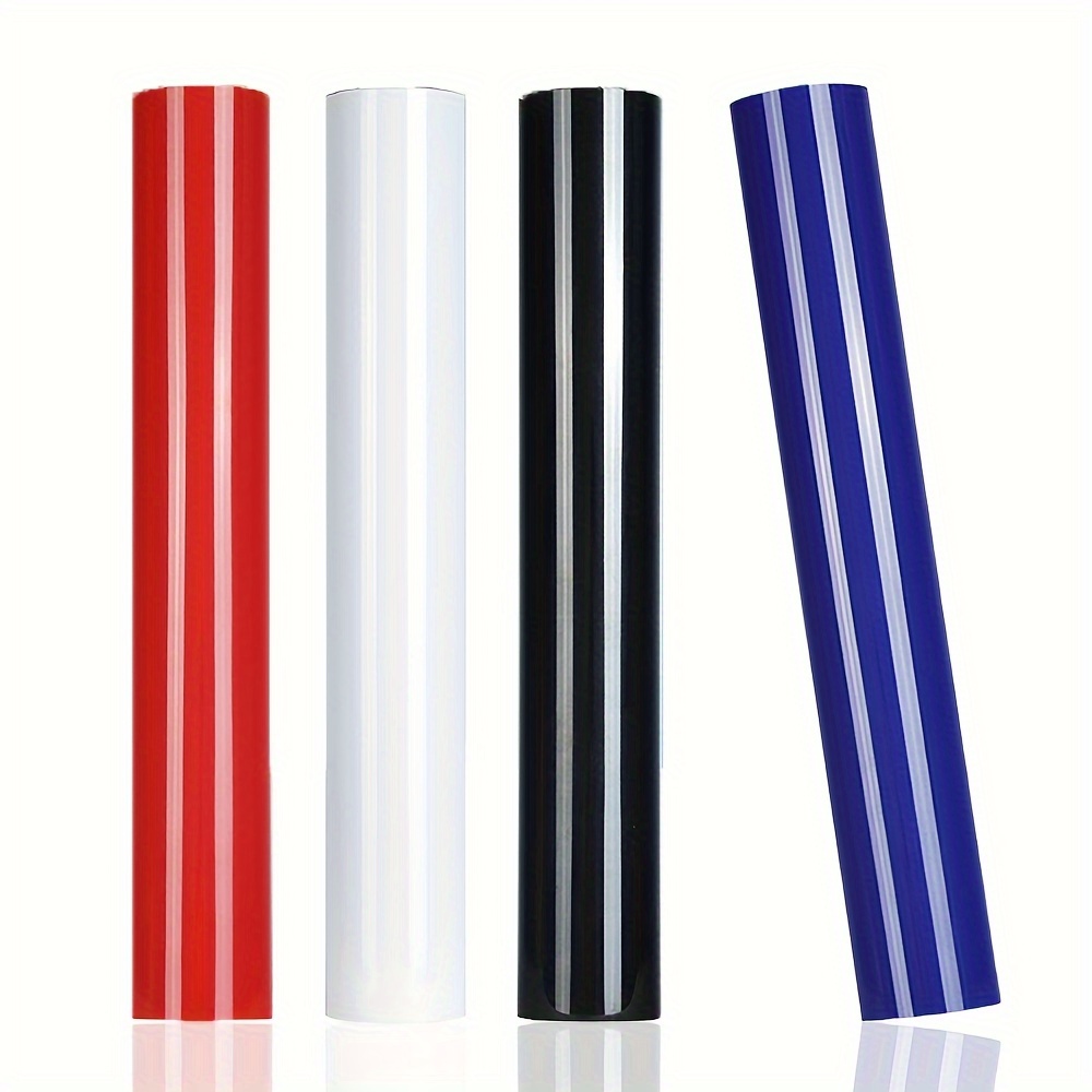 Heat Transfer Vinyl Roll - 4ロール HTV WithStickyシリーズ 熱転写ビニール 12インチ x