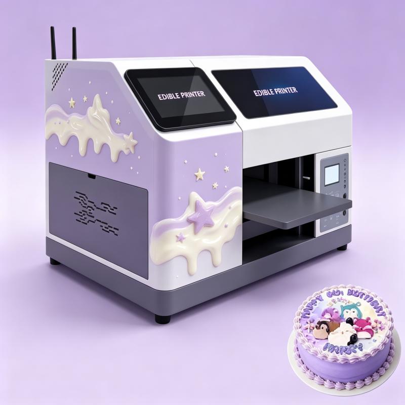 デジタルケーキプリンターマシン 食用インク フルカラー画像印 - Commercial Digital Printing Machine のレビューと価格