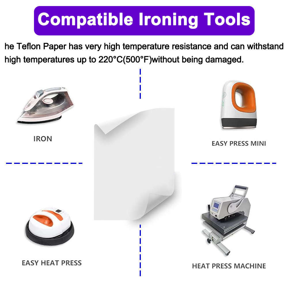 テフロニング-耐熱紙,dtfヒートプレス機,昇華転写,引張防 - Commercial Printing Press のレビューと価格