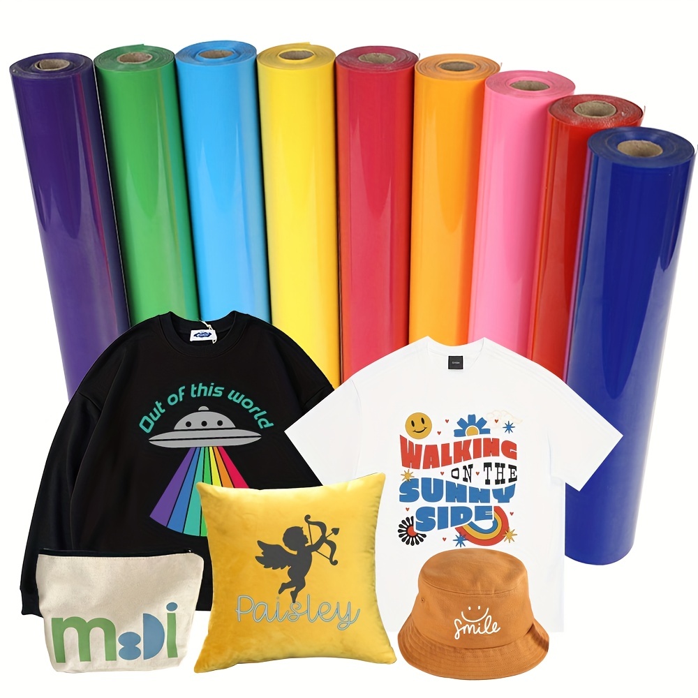 HTV 熱転写ビニール 12インチ x 8フィート ロール  - Heat Transfer Vinyl Roll のレビューと価格