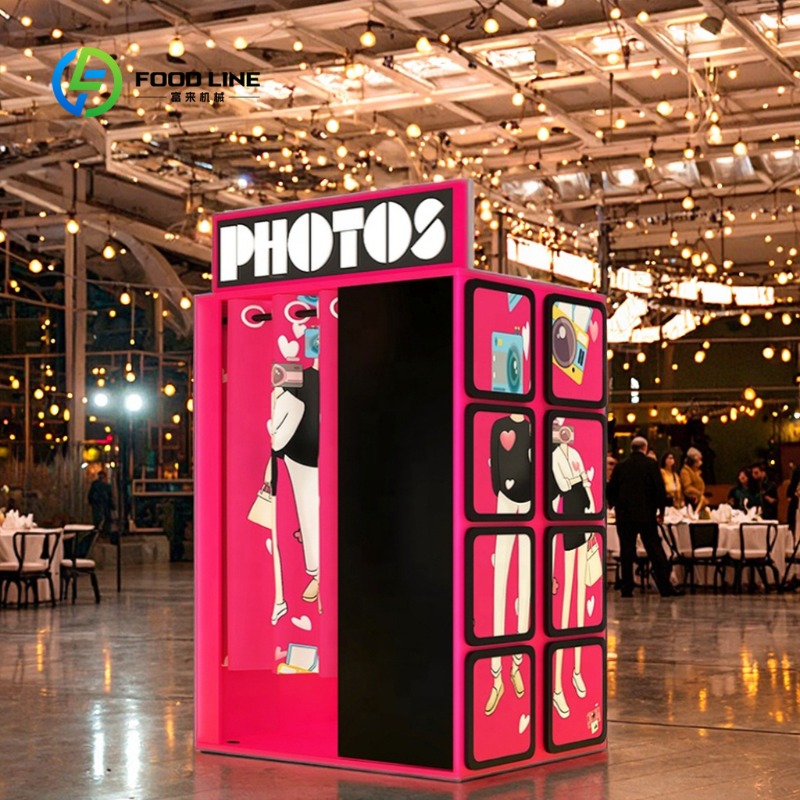 カスタマイズ可能なセルフィーフォトブースキオスク、デジタルカ - Commercial Digital Printing Machine のレビューと価格