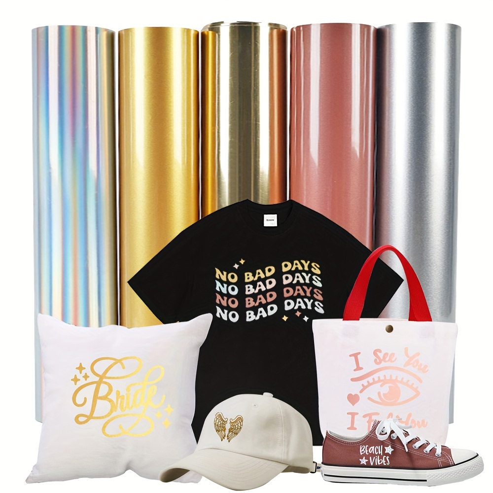 1パック、PUソフトメタル熱転写HTVビニールロール12イン - Heat Transfer Vinyl Roll のレビューと価格
