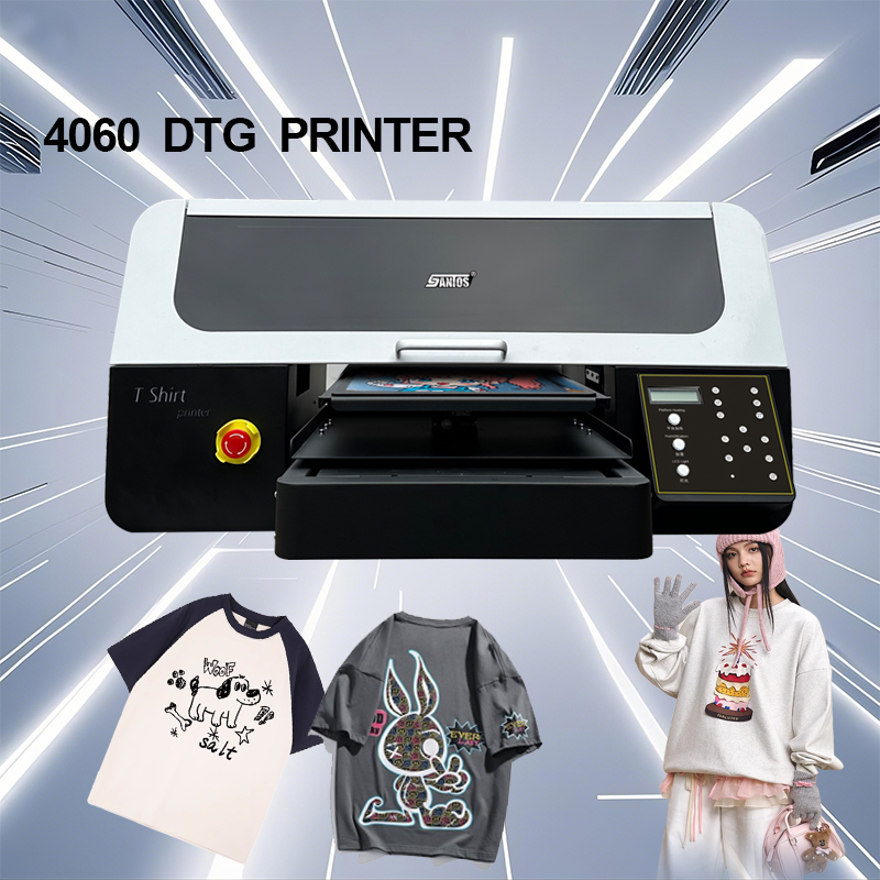 DTG Tシャツプリンター 40 センチメートル * 60  - Commercial Digital Printing Machine のレビューと価格