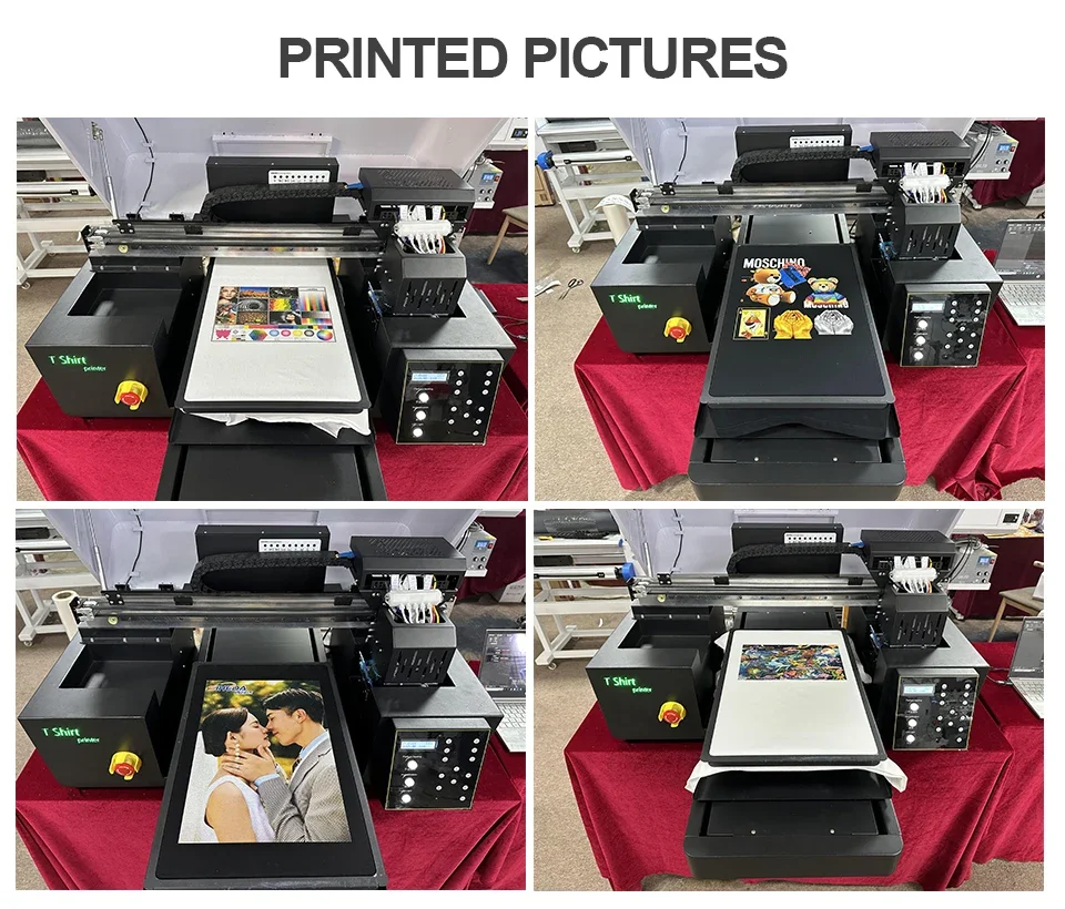 DTG Tシャツプリンター 40 センチメートル * 60  - Commercial Digital Printing Machine のレビューと価格