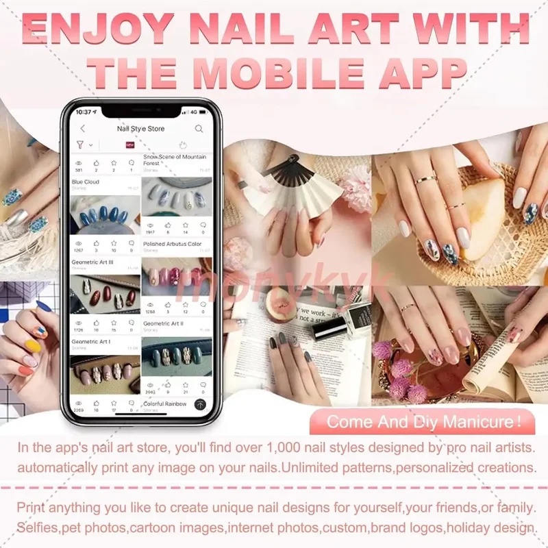 O2nailsネイルプリンターマシンキット-3Dネイルアート - Commercial Digital Printing Machine のレビューと価格