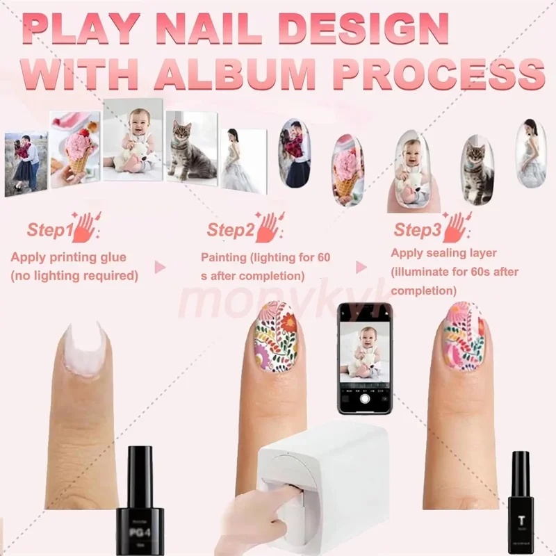 O2nailsネイルプリンターマシンキット-3Dネイルアート - Commercial Digital Printing Machine のレビューと価格