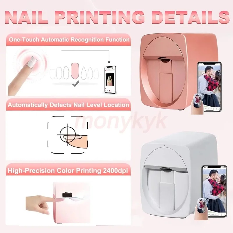 O2nailsネイルプリンターマシンキット-3Dネイルアート - Commercial Digital Printing Machine のレビューと価格