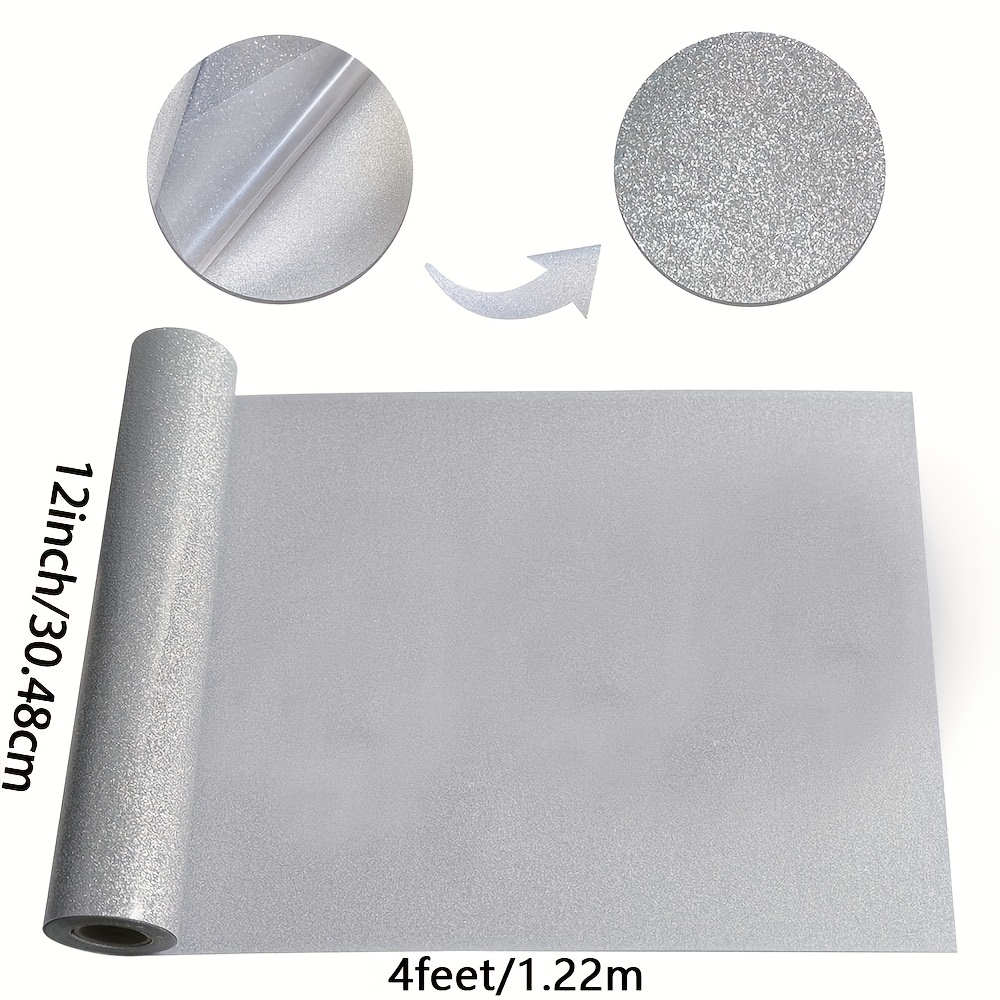 1パック、グリッターHTV熱転写ビニールロール 12インチ× - Heat Transfer Vinyl Roll のレビューと価格
