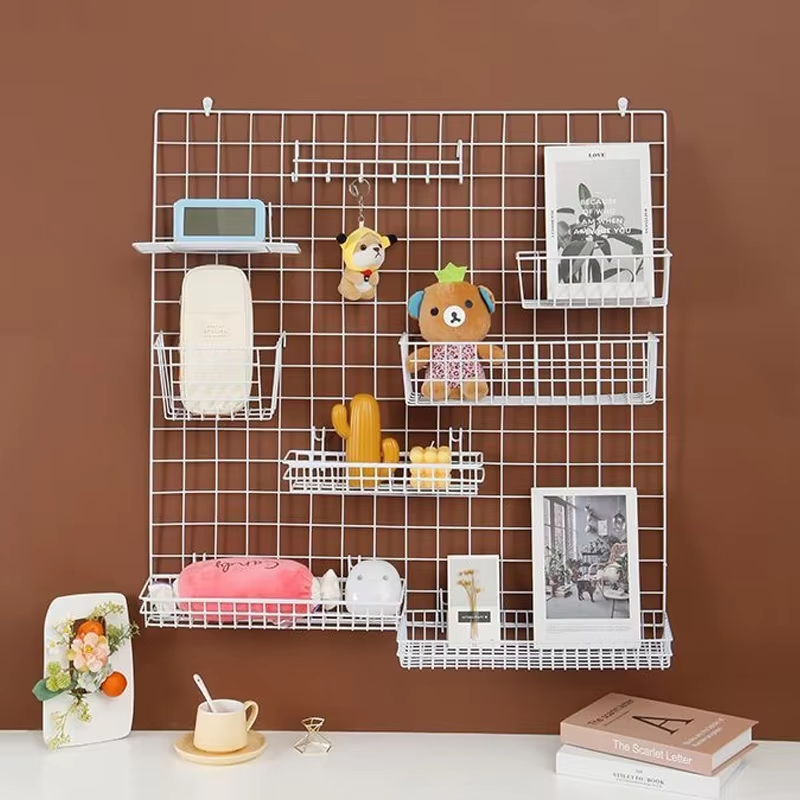 壁掛けグリッドオーガナイザーパネルセット、多機能メタルメッシ - Screen Printing Frame Mesh のレビューと価格