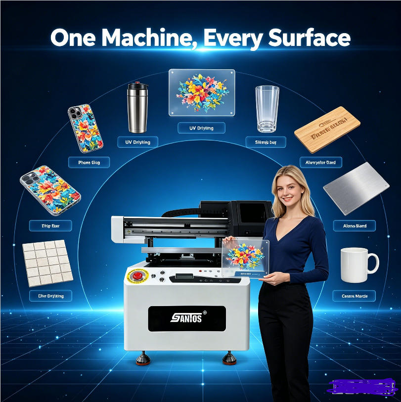40×50cm 業務用自動デジタルUVフラットベッドプリンタ - Commercial Digital Printing Machine のレビューと価格